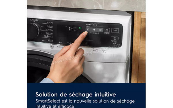 ELECTROLUX EW8HI595BG - Vue des programmes