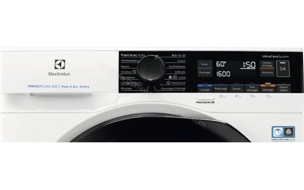 ELECTROLUX EW8W2168RA - Panneau de commandes
