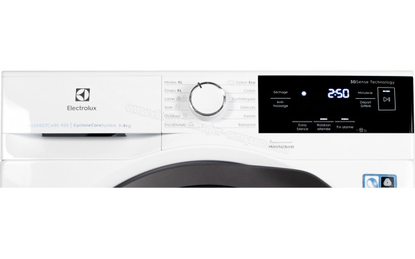 ELECTROLUX EW9H3853SB - Panneau de commandes (cr&eacute;dit : Boulanger)