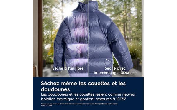 ELECTROLUX EW9HI783FC - Mise en situation