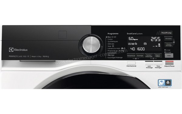 ELECTROLUX EW9W1166RB - Panneau de commandes