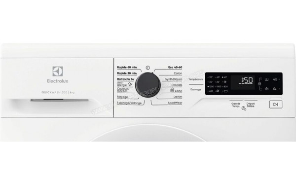 ELECTROLUX EWF0812A4 - Panneau de commandes