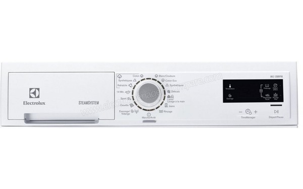 ELECTROLUX EWF1286GDW - Panneau de commandes