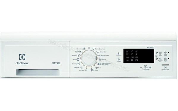 ELECTROLUX EWF1484EOW - Panneau de commandes (cr&eacute;dit : Boulanger)