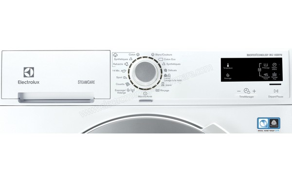 ELECTROLUX EWF1486GZ1 - Panneau de commandes