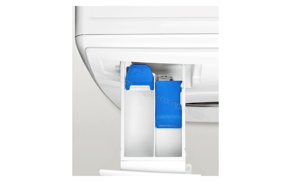 ELECTROLUX EWF1490WS - Vue du dessus du bac &agrave; produits