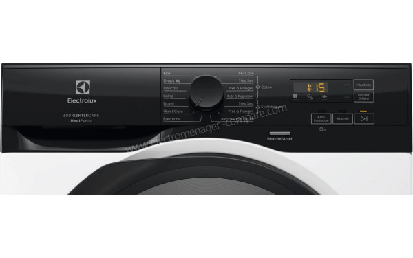 ELECTROLUX EWHE6824DB - Panneau de commandes