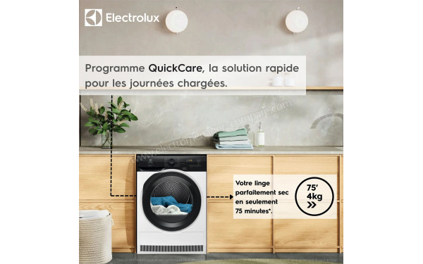 ELECTROLUX EWHE6824DB - Programme QuickCare