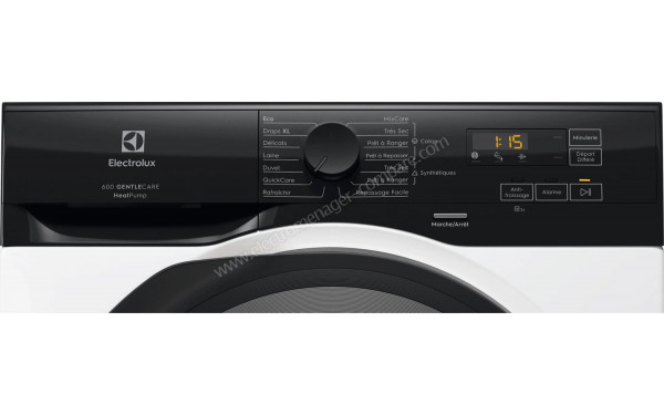 ELECTROLUX EWHE824CD - Panneau de commandes