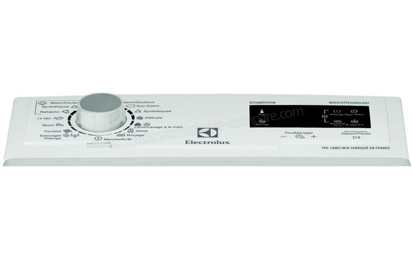 ELECTROLUX EWT1376HLW - Panneau de commandes