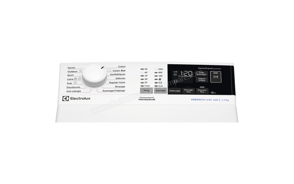 ELECTROLUX EWT6T3273DD - Panneau de commandes