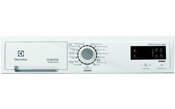 ELECTROLUX EWW1286HDW - Panneau de commandes
