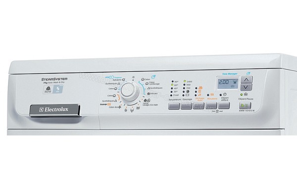 ELECTROLUX EWW147472W - Panneau de commandes