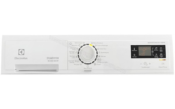 ELECTROLUX EWW1486HDW - Panneau de commandes