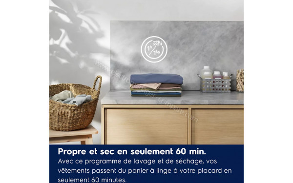 ELECTROLUX EWW1685DA - Mise en situation