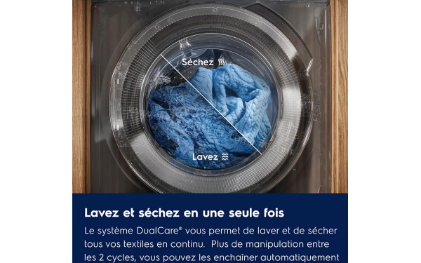 ELECTROLUX EWW1685DA - Syst&egrave;me DualCare