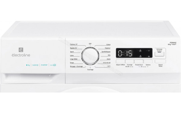 ELECTROLINE FE8WH2 - Panneau de commandes