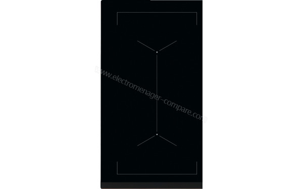 ELECTROLUX IPE6443KFV - Zoom sur la zone combin&eacute;e / extensible Bridge