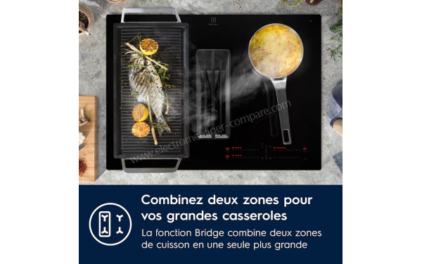 ELECTROLUX KCC73443CZ - Fonction Bridge