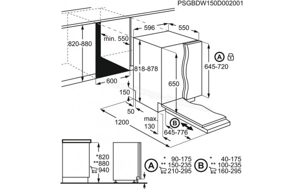 ELECTROLUX KESD7100L - Sch&eacute;ma technique