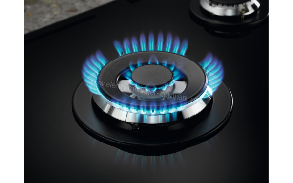 ELECTROLUX KGG75375K - Zoom sur le foyer Wok