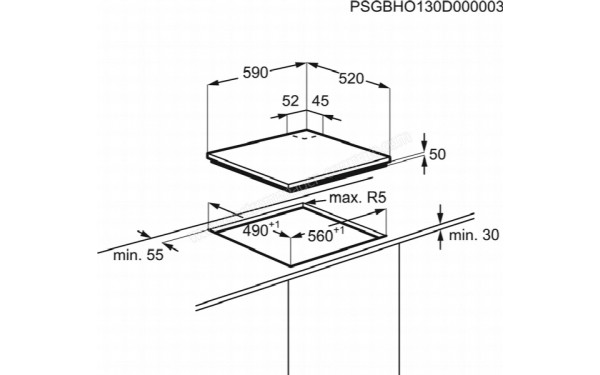 ELECTROLUX KGI1126K - Sch&eacute;ma technique