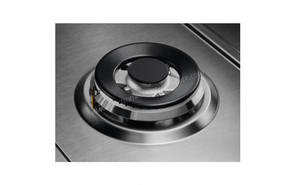 ELECTROLUX KGS7536SX - Zoom sur le foyer Wok