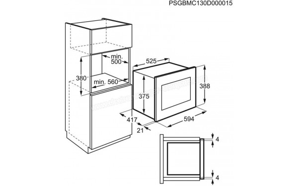 ELECTROLUX KMFD263TEX - Sch&eacute;ma technique