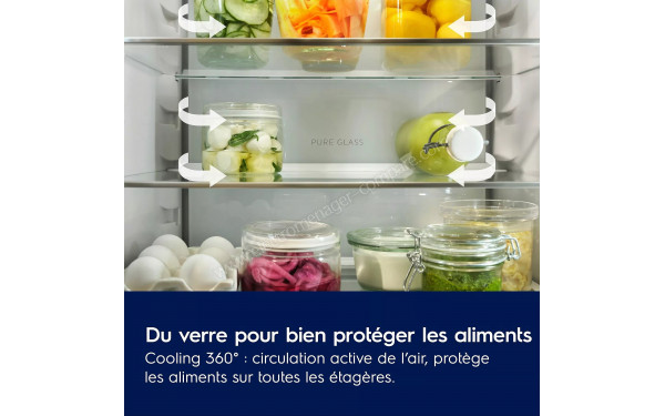 ELECTROLUX KNA7CE18S - Technologie 360&deg; Cooling