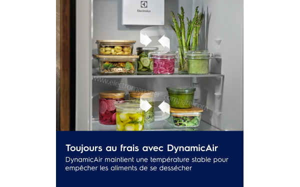 ELECTROLUX KNR7TE75S - Syst&egrave;me DynamicAir