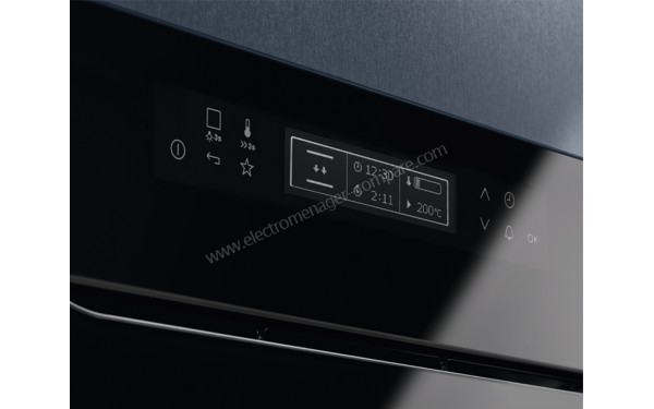 ELECTROLUX KOE8P81Z - Panneau des programmes
