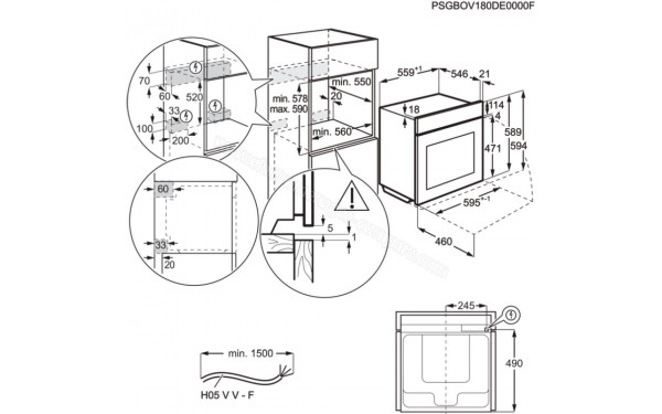 ELECTROLUX KOEDP61X - Sch&eacute;ma technique
