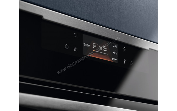 ELECTROLUX KVLBE08X - Zoom sur l'afficheur (cr&eacute;dit : Darty)