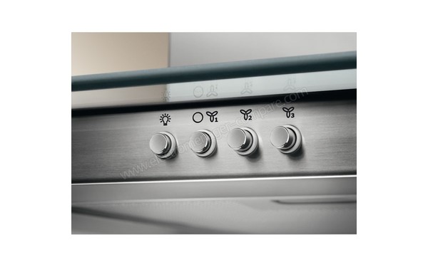 ELECTROLUX LFL219X - Vue des commandes
