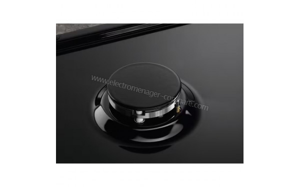 ELECTROLUX LGM62821OB - Zoom sur le foyer &agrave; gaz