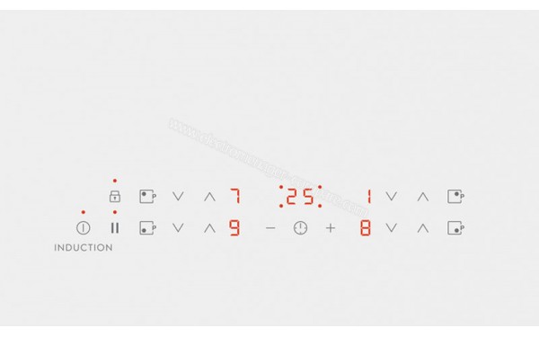 ELECTROLUX LIR60430BW - Panneau de commandes