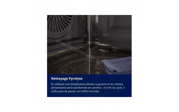 ELECTROLUX LODDP67WH2 - Nettoyage pyrolyse