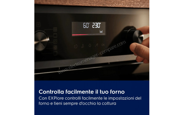 ELECTROLUX LOH4P06K - Autonettoyage par pyrolyse