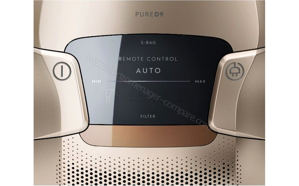 ELECTROLUX PD91-8SSM - Vue des commandes (cr&eacute;dit : Boulanger)