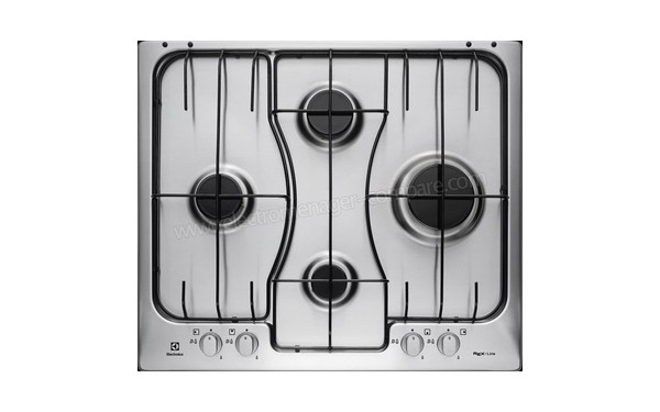ELECTROLUX RGG6242LOX - Vue du dessus