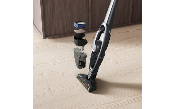 ELECTROLUX WQ81-ANIMA - Vue du bac et des filtres