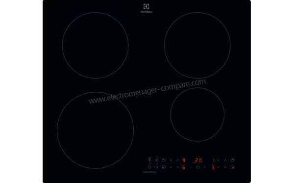 ELECTROLUX Y60IT430CK - Vue du dessus