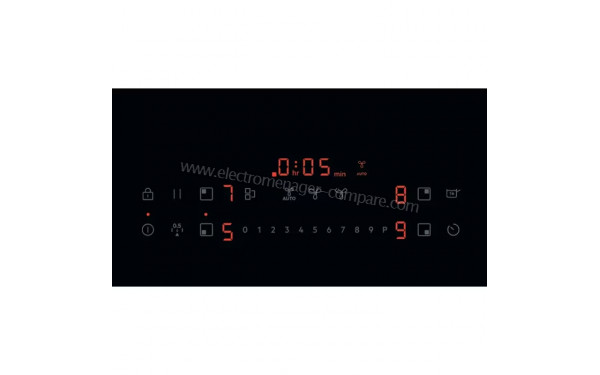 ELECTROLUX Y63CC410CK - Vue des programmes
