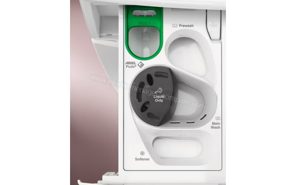 ELECTROLUX YW7FI1449DOV - Zoom sur le tiroir lessiviel