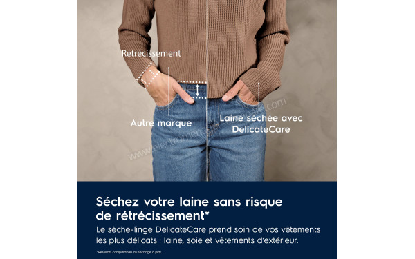 ELECTROLUX YW7HI7394DC - Technologie DelicateCare