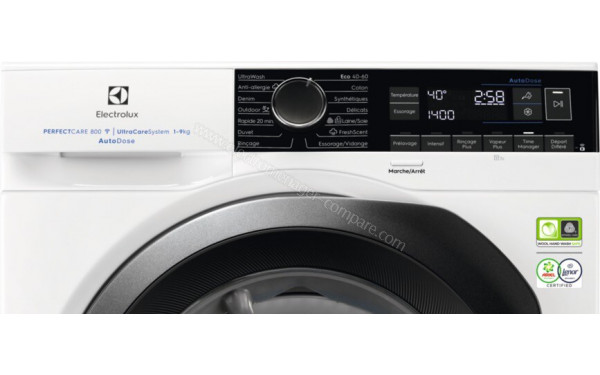 ELECTROLUX YW8F2966AQ - Panneau de commandes