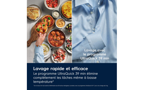 ELECTROLUX YW9FI51046FC - Programme UltraQuick