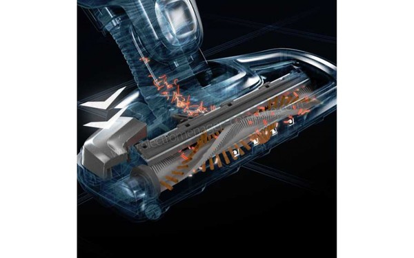 ELECTROLUX ZB3211 - Vue de l'int&eacute;rieur brosse