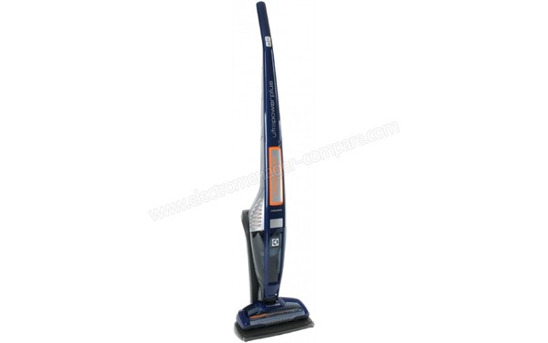 ELECTROLUX ZB5012 - Vue 3/4 gauche sur base de charge (cr&eacute;dit : Darty)