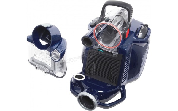 ELECTROLUX ZSPCCLASS - Vue 3/4 droite bac d&eacute;mont&eacute; (cr&eacute;dit : Boulanger)